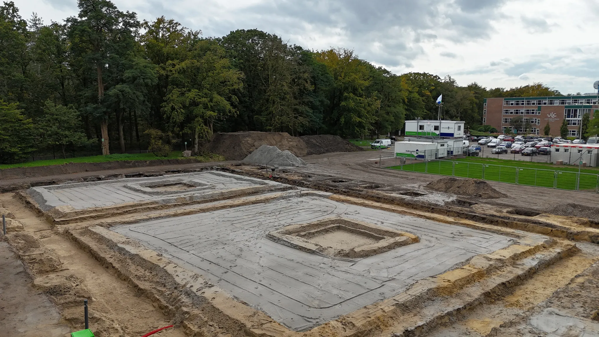 Grondwerk bouwplaats TechCentrum
