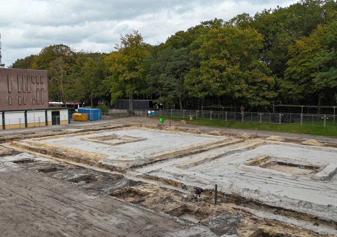 Grondwerk bouwplaats TechCentrum