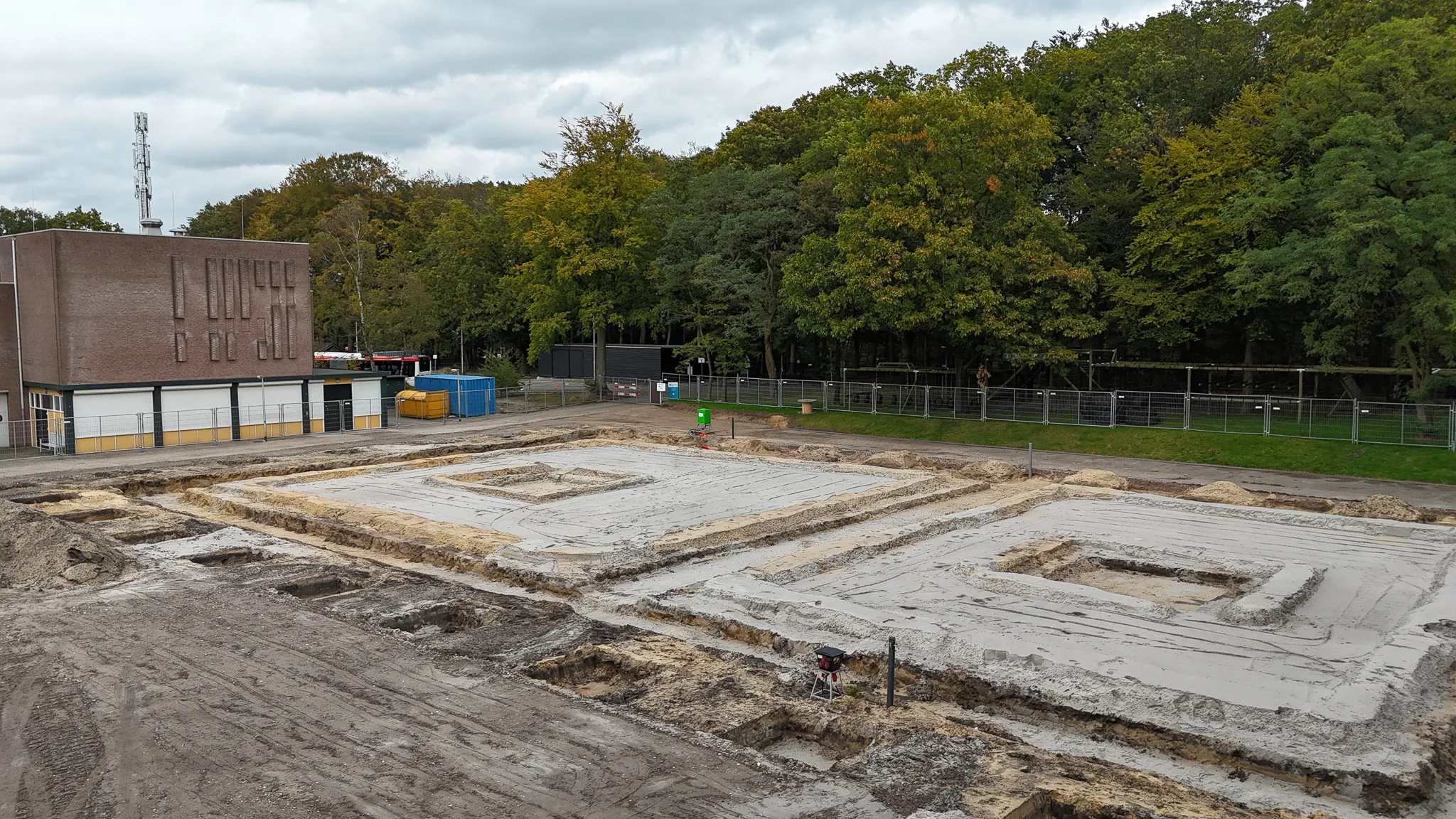 Grondwerk bouwplaats TechCentrum
