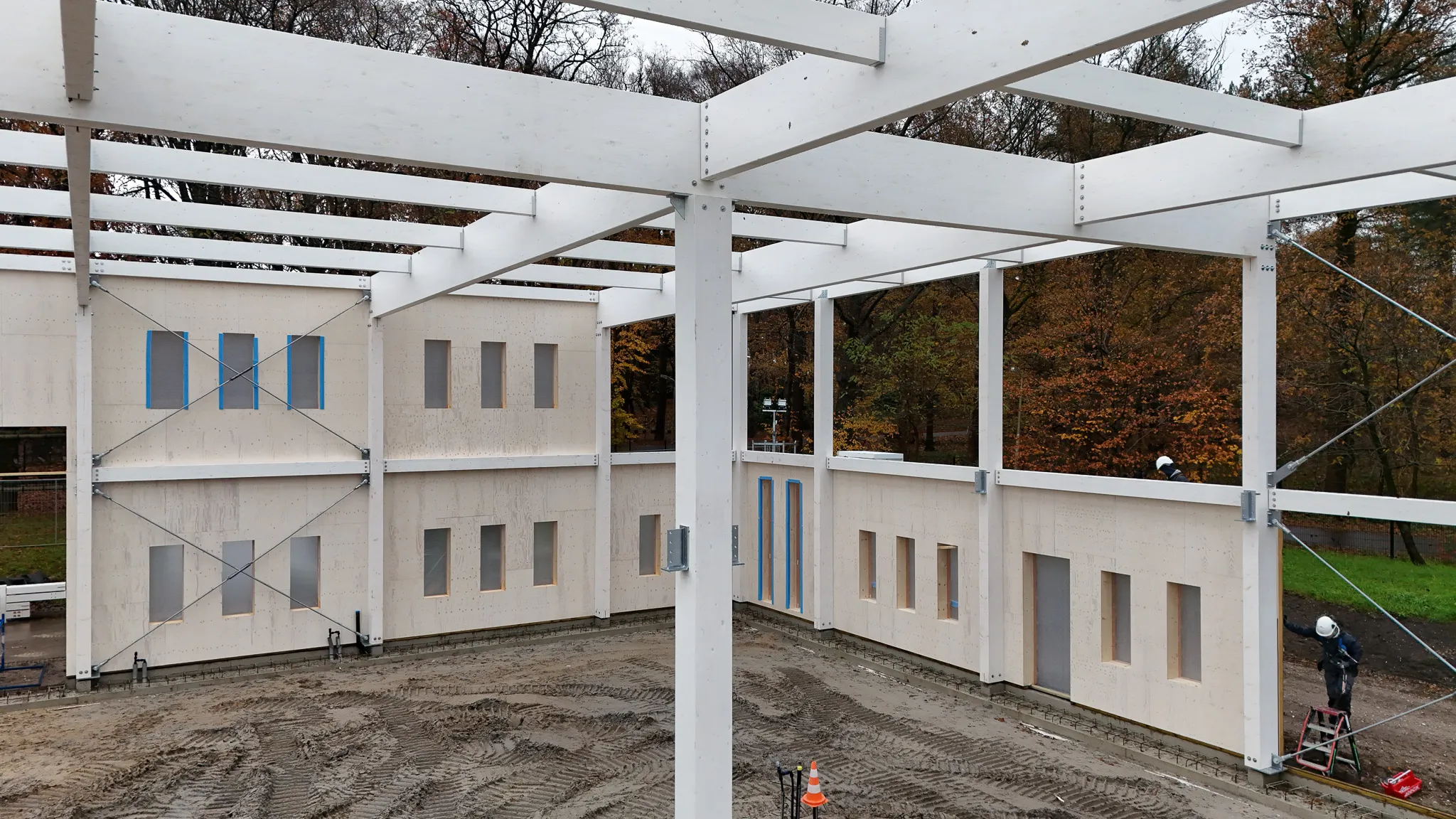 Houtconstructie TechCentrum