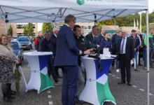 TechCentrum onthulling bouwbord Petersen